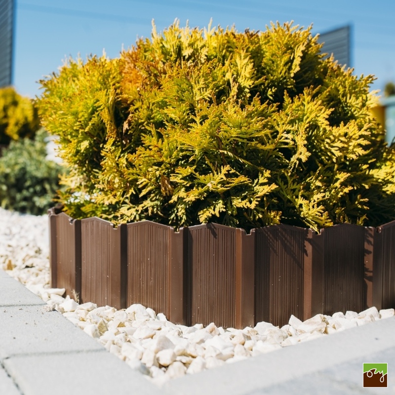 Zahradní palisáda OZYedge 3,14m - antracitová