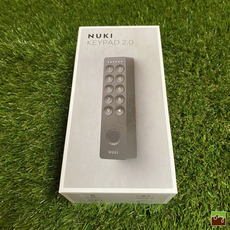 Kódovací klávesnice NUKI KEYPAD 2.0 se čtečkou otisků prstu
