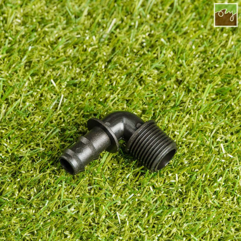 Nástrčné koleno Ø16mm - 1/2" vnější závit