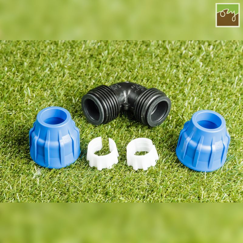 PP koleno na PE potrubí Ø25mm