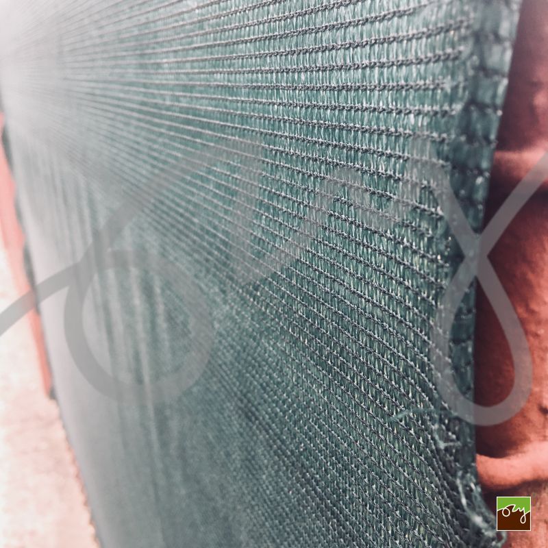 Stínící plachta na plot zelená 90% | 1,5x50m | 75m2 | 160g/m2