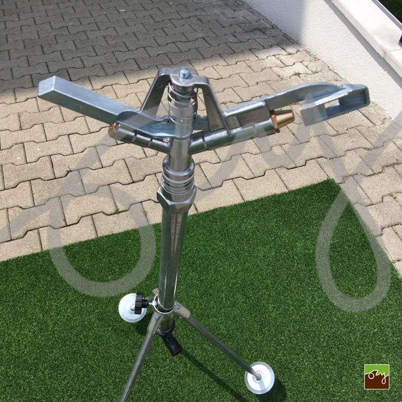 Impulzní zavlažovač pro hřiště 360° - kovový 1" vnitřní závit