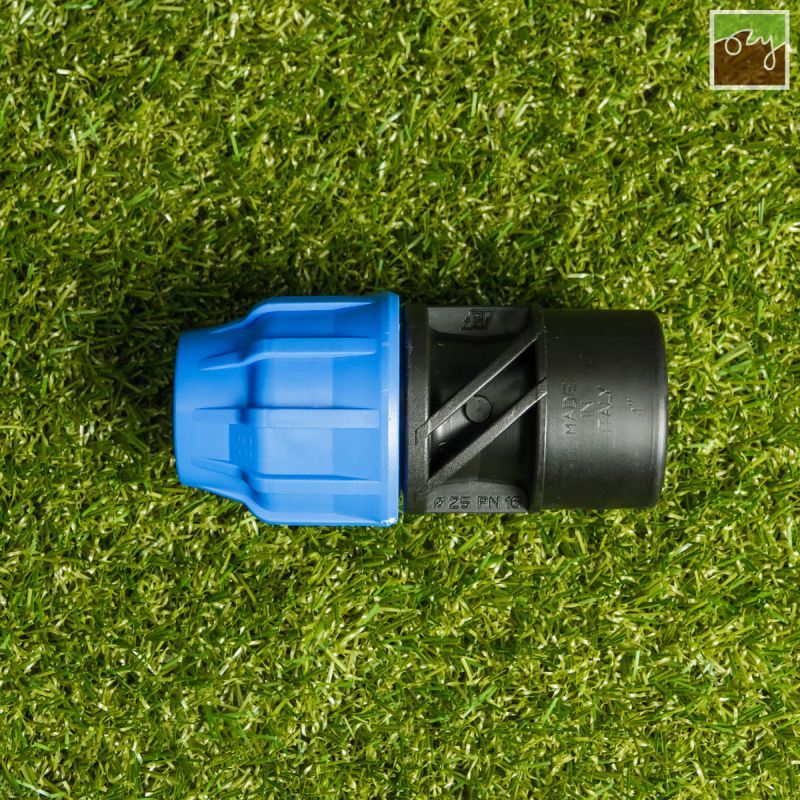 PP průchodka Ø25mm - 1" vnitřní závit