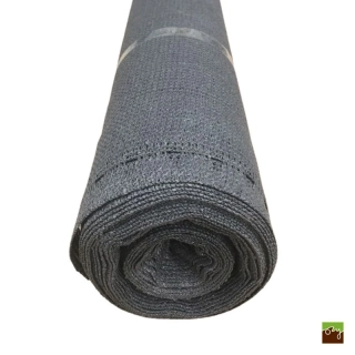 Stínící plachta na plot šedá 90% | 1x10m | 10m2 | 160g/m2