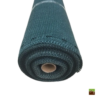 Stínící plachta na plot zelená 90% | 1,5x10m | 15m2 | 160g/m2