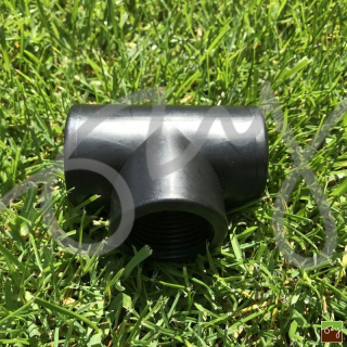 Plastový T-kus 3x 3/4" vnitřní závit