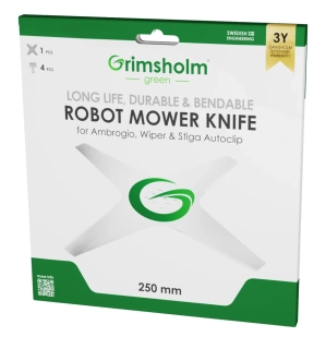 Nůž 25cm pro robotické sekačky Ambrogio, Wiper, Stiga