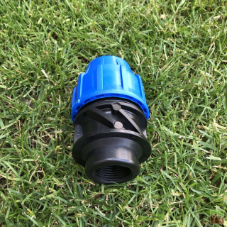 PP průchodka Ø40mm - 1" vnitřní závit