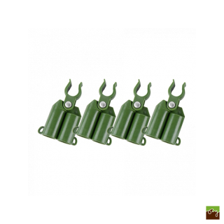 Nastavitelná MINI spojka pro opěrné tyčky k rostlinám - 4 ks