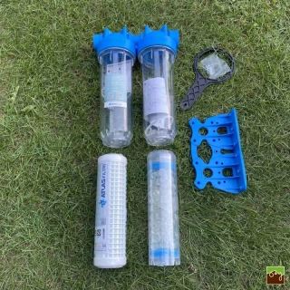 Set 10" filtru SENIOR DUO 1" na nečistoty a vodní kámen